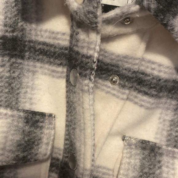 Abercrombie Flannel Button Down Jacket XS - Picture 3 of 6